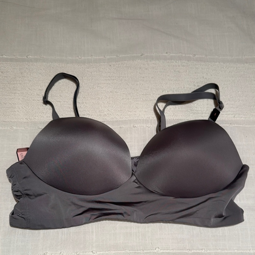 Gray silver Women's Intimate Bralette NEW size L